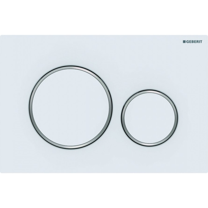 Смывная клавиша GEBERIT SIGMA 20 115,882.JT.1 не остаются отпечатки пальцев